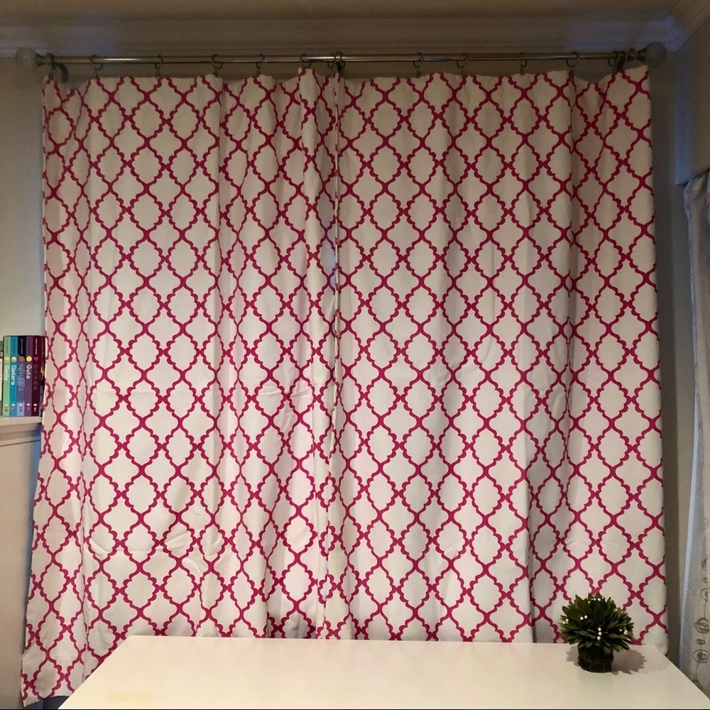 Pottery Barn Kids Addison blackout curtains 2 panels (size 44x63”)